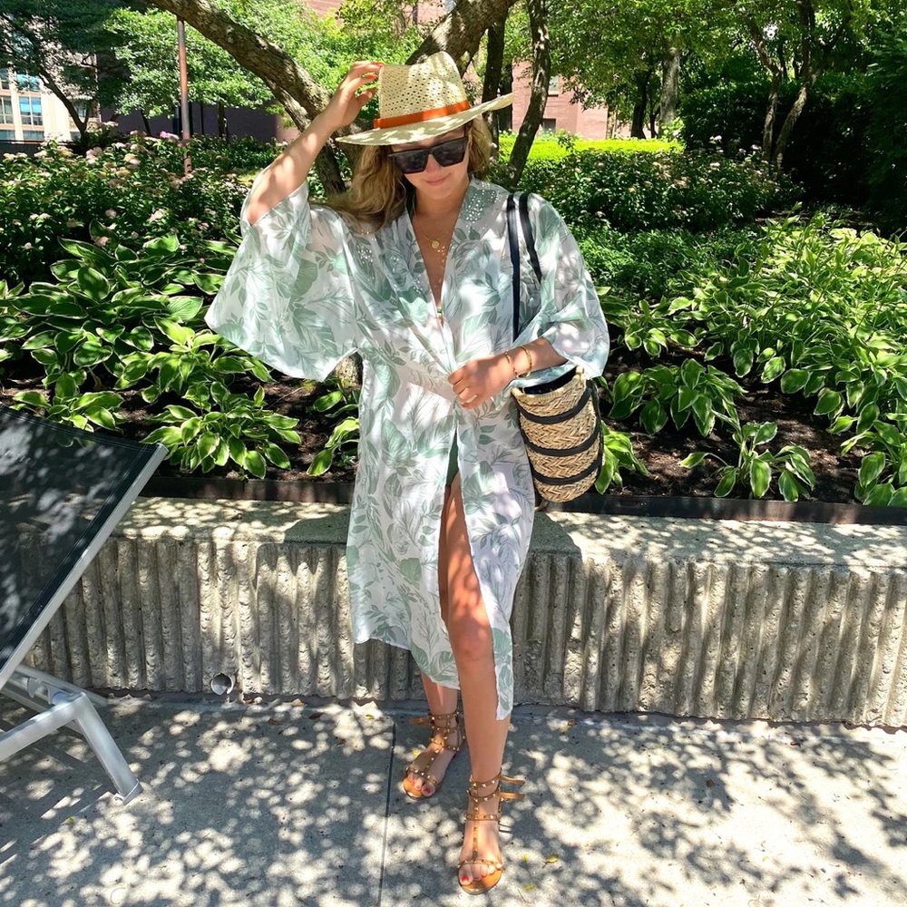Sage Cover Up/Kimono